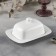 Porcelain oilmarks Wilmax, 19 × 12.5 × 8.5 cm, white color