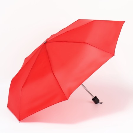 Mechanical umbrella "plain", 3 additions, 8 knitting needles, r = 48 cm, red color-4