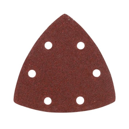 The grindal triangle on Velcro Patriot, 80x80x80mm, P60, 6 holes, 5 pcs.