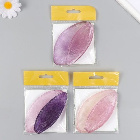 Mold Plastic "Lilia Lilia Lily" (set 2 parts) 10x5.5 cm; 10x3.5 cm mix-4