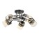 RUZANNA CHUST 5HA27 40W black and gold 60x60x27 cm Bayerlux