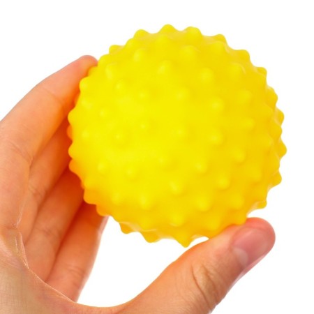 Developing tactile ball "House", New Year's gift packaging, 1 pc, crumb I-7