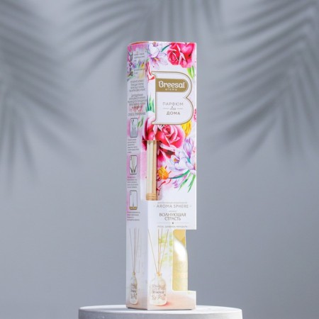 Diffusor for home, aromatic perfume, flavor with sticks, Breesal. Arom sphere, 40 ml, exciting passion-2