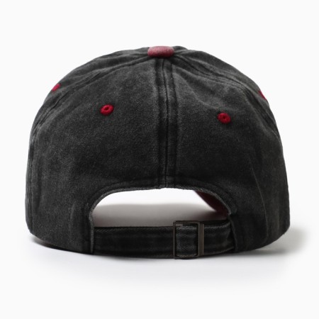 Male cap minaku, black/raspberry color, rr 56-58-2