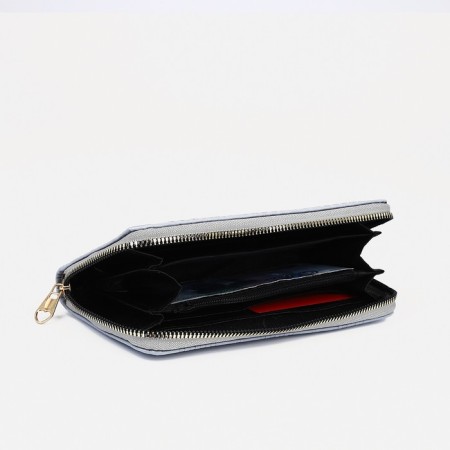 Lightning wallet, gray-blue color-2