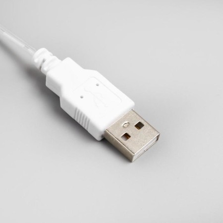 Girlynda "Horse tail" 8 threads of 2 m, IP20, silver thread, 160 LED, glow of multi, USB-5
