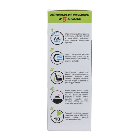 Plak Airclim air conditioning cleaner, mint, 150 ml-2