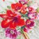 Embroidery Set "Bouquet with Amarillis" 36 x 27