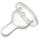 Nipple for a bottle, +3 months, 2pcs +1pc gift, medium stream, throat 35mm