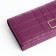 Women's wallet on magnet, purple color
