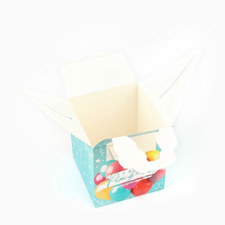 Folding box "Bright balls" 14 x 16 x 14 cm-5