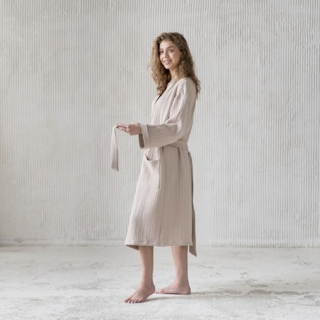 Shifu robe, size XL, beige color-2