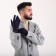 Gloves are male, dimensionless, without insulation, blue color