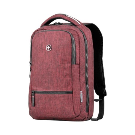 Youth backpack Wenger, 41 x 26 x 19 cm, 14l, ergonomic back, burgundy-1