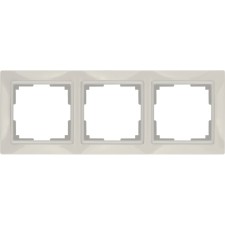 Frame for 3 posts WL03-FRAME-03, ivory color