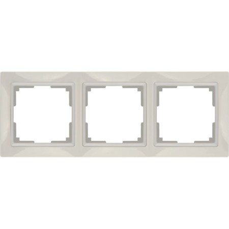 Frame for 3 posts WL03-FRAME-03, ivory color