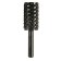 Basket cylindrical on wood KWB, 16x30 mm, shank d = 6 mm, carbon steel