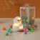 Gift set "Black" chicken "testicles 50 g, dew 7x7x12 cm