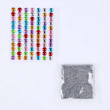 Set for creativity "Color stained -glass windows: space", 20 pcs. In the set-3