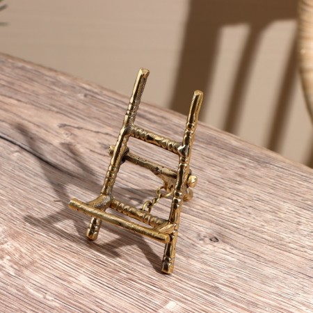 Molbert Mini "Stan" Brass 8x6x10.5 cm-1