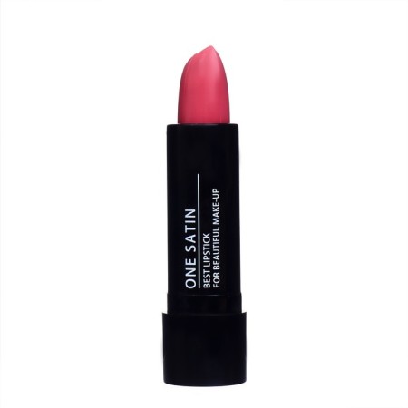 Lipstick Jeanmishel Satin Cream Texture tone 18 brown pink, 14 g-3