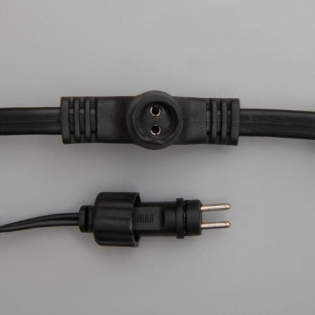 Garland "Curtain" 2 × 6 m, IP44, UMS, dark thread, 1440 LED, glow of multi, 220 V-7
