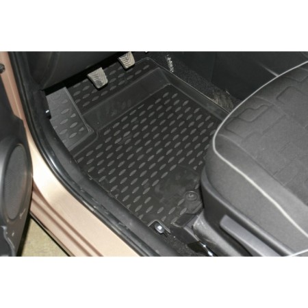 Rugs in the Kia Venga Salon 2010-2016, 3 pcs. (polyurethane)-4