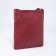 Cross-Bodi bag with zipper, burgundy color