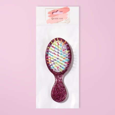 Massage comb, 5.5 × 13.5 cm, color mix-5