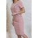 Female dress, size 42, peach color
