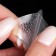 Half -silling shoes, on a glue base, silicone, 12.5 × 6.4 cm, pair, color transparent