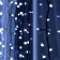 Garland "Curtain" 2 × 3 m, IP44, UMS, dark thread, 760 LED, white glow, 220 V