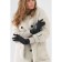 Gloves are female, dimensionless, without insulation, color gray color