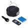 Garden lamp on the sunbater "Flight", 13 × 6 × 13 cm, 6 LED, remote control, glow RGBW