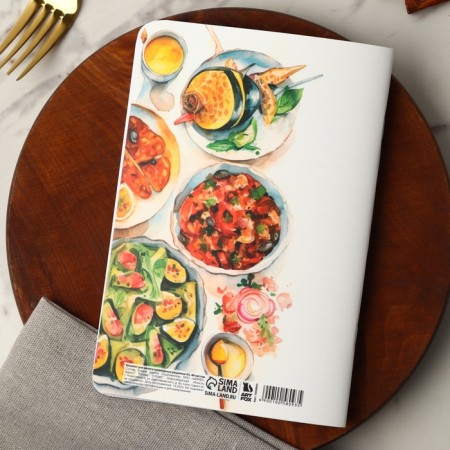 Culinary notebook for recording recipes A5, 48 L soft-tach "Borsch"-6