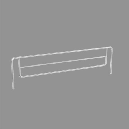 Small side fence for a shelf 300, H-50 mm, zinc-1