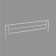 Small side fence for a shelf 300, H-50 mm, zinc