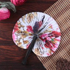 Fan plastic, folding paper-bow 