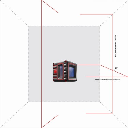 Laser Laser ADA 3D Cube Basic Edition A00382, 20 m, ± 2 mm/10 m, ± 3 °, 3 lines-1