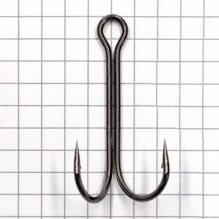 The hook Namazu Double Hook Long, size 20 Ints, BN color, double, 50 pcs.