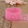 Capricon lace, 35 mm × 10 ± 1 m, pink color