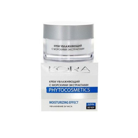 Kora face cream, moisturizing with sea extracts based on thermal water, 50 ml