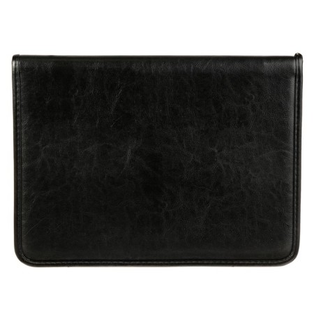 Business folder, artificial leather, 360 x 260 x 30 mm, pen-tole, "luxury" black 6d021-2