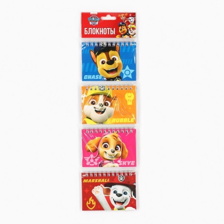 Set of notebooks A7 28l 4 pcs, puppy patrol-11