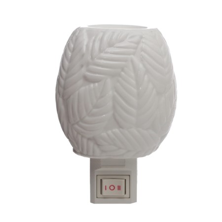 Lamp "Leaves" 1x7W E11 white 8x8x12cm-8