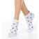 Women's socks Active, size 25, white color
