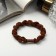 Hair elastic band "Mahrushka Sport" weaving chaos, 5 cm, mix