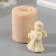 Mold Silicon "Angel with a letter" 5x2.9x2.5 cm mix