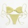 Swimsuit female separate minku color green, size 44