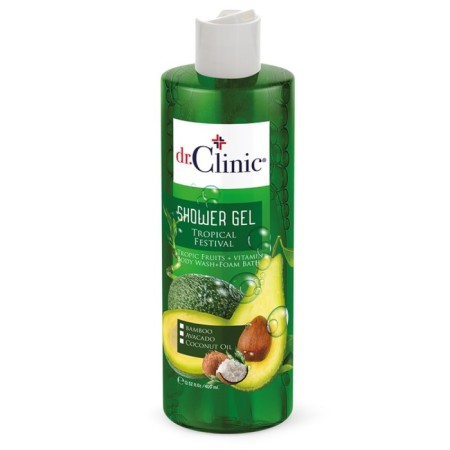 Shower gel Dr.Clinic Tropical Festival, 400 ml